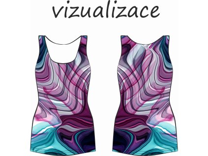 dámské tílko ušité