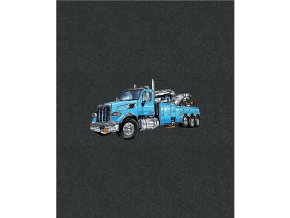 Světle modrý kamion 49x60