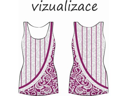 dámské tílko ušité