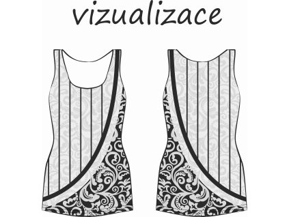 dámské tílko ušité