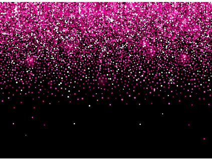 Třpytivé růžové puntíky