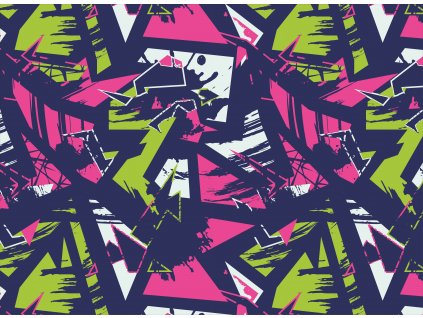 Panel na legíny Růžovo-zelený abstrakt