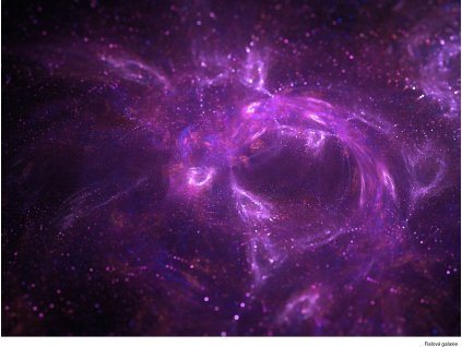 Fialová galaxie