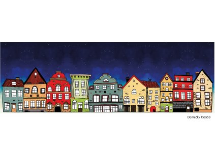 Domečky 150x50