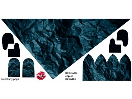 DÁMSKÁ Zmačkaný papír