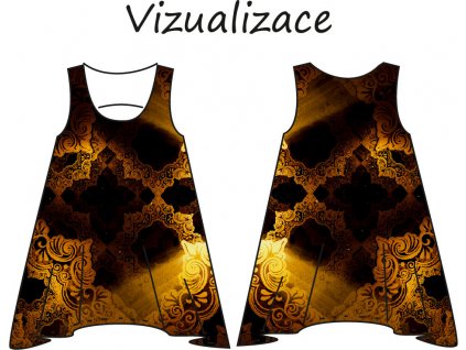 Zlatý orient ušitá