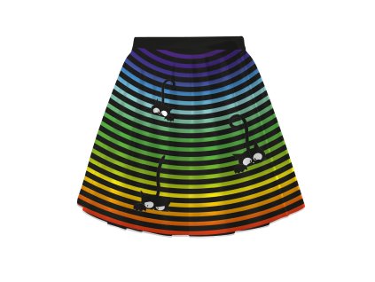 vizualizace ušitá kocicky a duhove prouzky