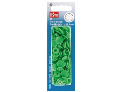Color snaps PRYM hráškově zelené 114
