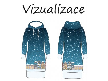 Zasněžená vesnička