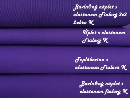 fialový náplet