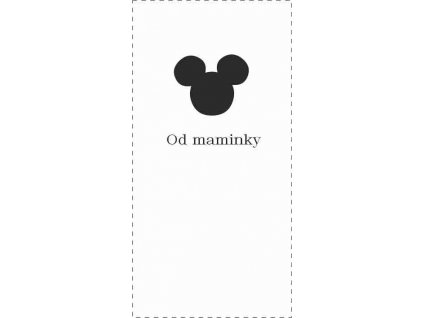 Mickey černý od maminky