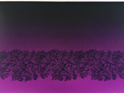 Panel balónová sukně Krajka na fialové