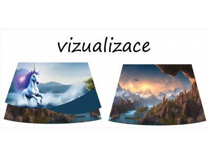 Vizualizace ušitá