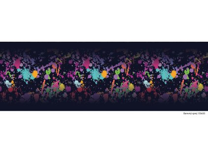 Barevný sprej 150x50
