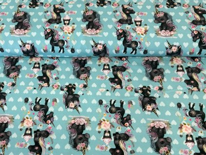 Černí jednorožci na mintu