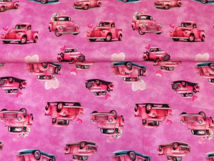 Růžová auta