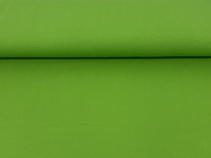 Teplákovina s elastanem Zelené jablko K