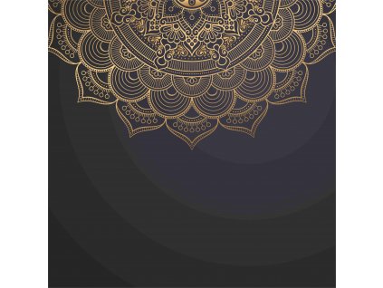 zlatá mandala 38x038