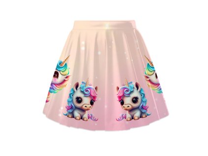 vizualizace ušitá unicorn