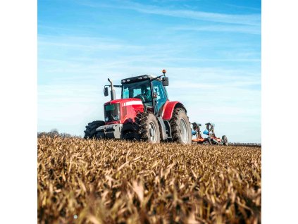 Dětský panel - Traktor na poli 50x50