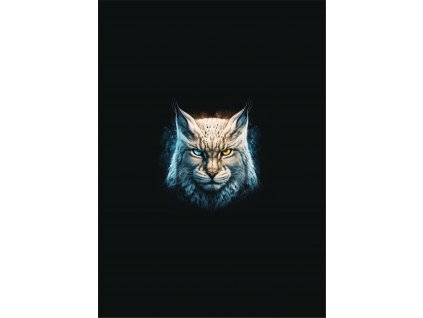 Dětský panel - Rys 50x70