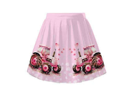 vizualizace ušitá ruzove traktory