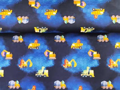 Pracovní stroje se zvířátky