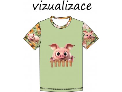 vizualizace tričko