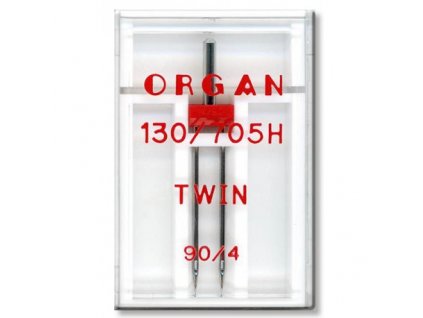 strojove jehly organ twin 90 40