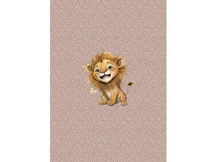 Roztomilý lvíček 50x70