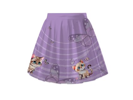 vizualizace ušitá kotatka a motylci