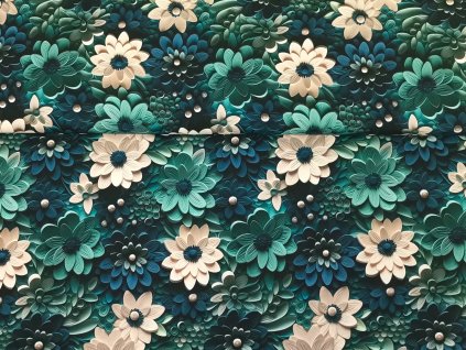 3D´ MODRÉ A ZELENÉKVĚTY