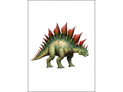 Stegosaurus vizualizace