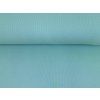 Bavlněný náplet s elastanem  Aqua  2x2 žebro