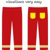 KALHOTY VERY EASY UŠITÉ VIZUALIZACE