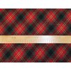 Tartan červený