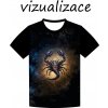 vizualizace tričko pánské
