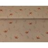 Bavlněný úplet s elastanem - Jelínci na béžové 210g II. JAKOST