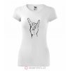bílé tričko dámské