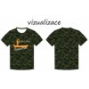 vizualizace pánské a dětské tričko