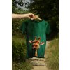Hand holding tshirt in nature (1)
