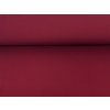 Teplákovina s elastanem Bordová