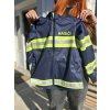 Softshellová bunda EASY Hasiči na tmavě modré - vel. 158 - zimní pružný softshell