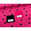 Zimní  softshell -  Mickey a puntíky na růžové