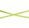 plochá šnůra 10mm neon žlutá
