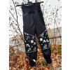 Dětské softshellové kalhoty WARM Kostky na černé