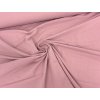 Bavlněný úplet s elastanem starorůžová 220g/m2 šíře 155 cm