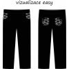 KALHOTY SLIM UŠITÉ VIZUALIZACE