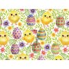Kuřátka a kraslice 20x20 meritko