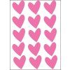 Pastelove ruzova srdicka eshop